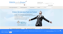 Desktop Screenshot of mediafinanz.de